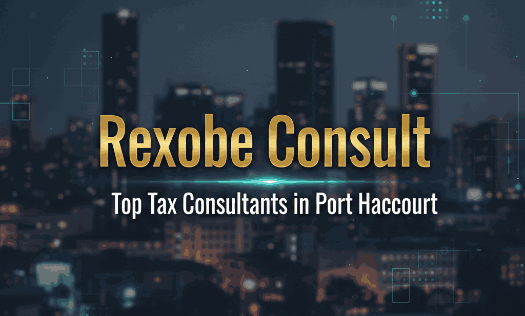 Top Tax Consultants in Port Harcourt Best tax consultant in Nigeria for business compliance Tax consultant in Port Harcourt River State services Tax consultant firm in Rivers state Nigeria Business tax advisory services in Rivers State Corporate tax compliance support Nigeria Rexobe Consult professional tax services