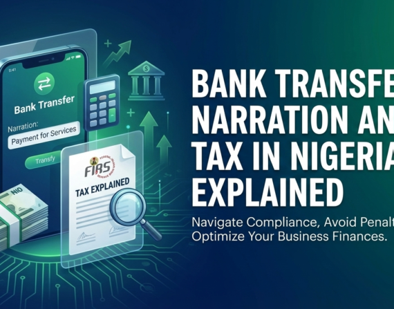 bank transfer narration and tax in Nigeria does bank narration affect tax Nigeria bank inflow monitoring Nigeria explained how Nigerian tax authorities detect income Rexobe Consult tax advisory Nigeria