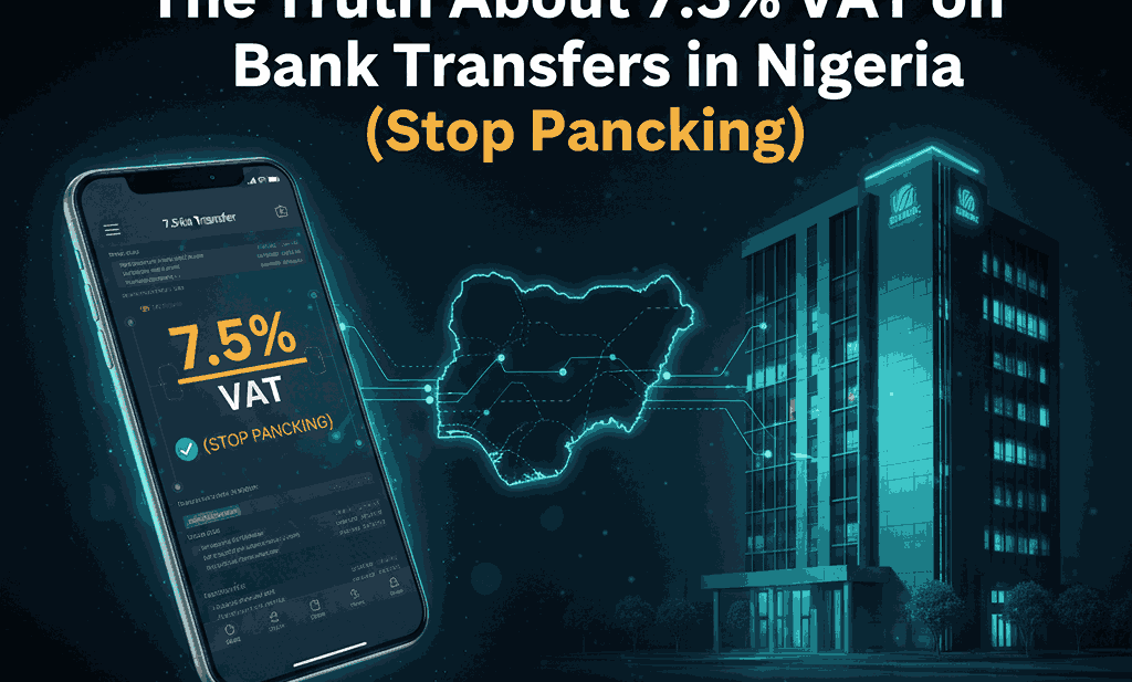 7.5% VAT on bank transfers Nigeria explained VAT on mobile transfers Nigeria VAT on USSD transactions Nigeria digital banking VAT Nigeria bank transfer charges Nigeria