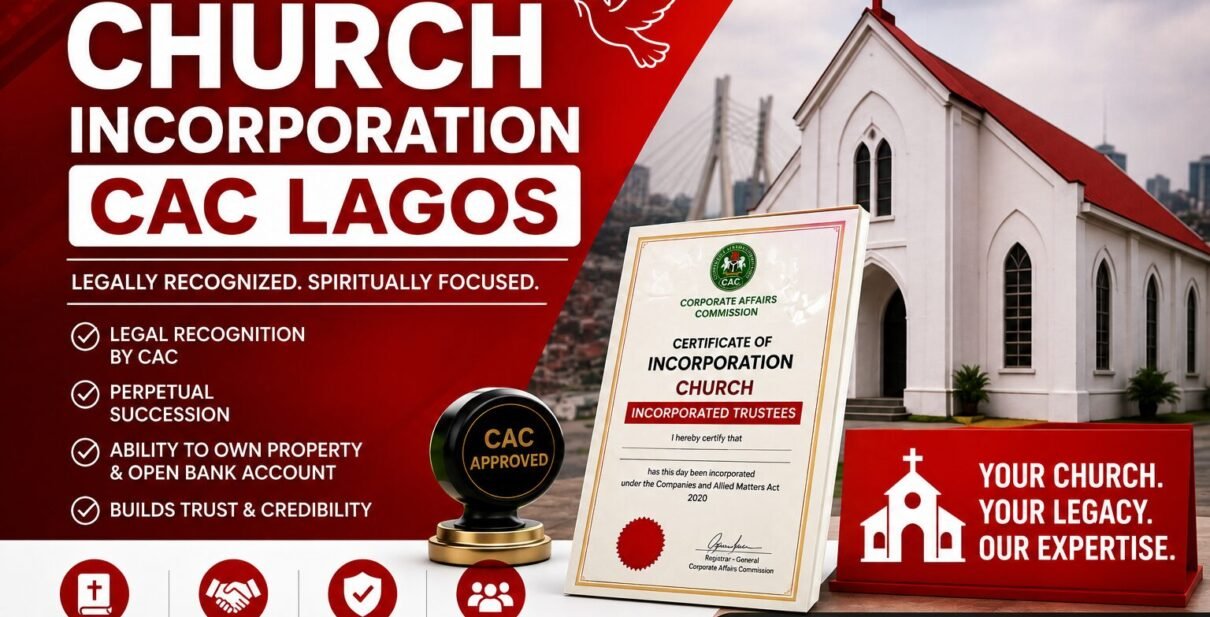 church incorporation CAC Lagos certificate" "how to register a church in Lagos Nigeria trustees" "CAC church registration agent Lagos Nigeria consultation" "church constitution and board of trustees Lagos" "Rexobe Consult logo church registration