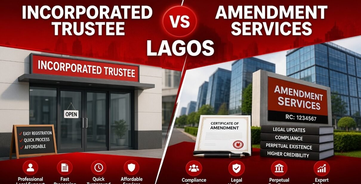 Incorporated Trustee Amendment Services Lagos