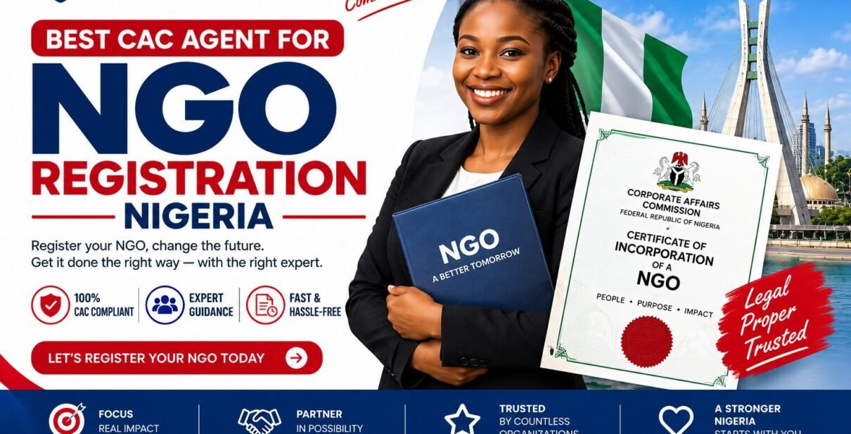 Incorporated trustee consultant Abuja — Rexobe Consult team" "NGO registration Abuja Nigeria CAC certificate process" "NGO registration agent Abuja reviewing trustee documents" "Affordable NGO registration consultant Abuja office" "SCUML registration for NGOs in Nigeria" "Rexobe Consult incorporated trustee registration Nigeria logo